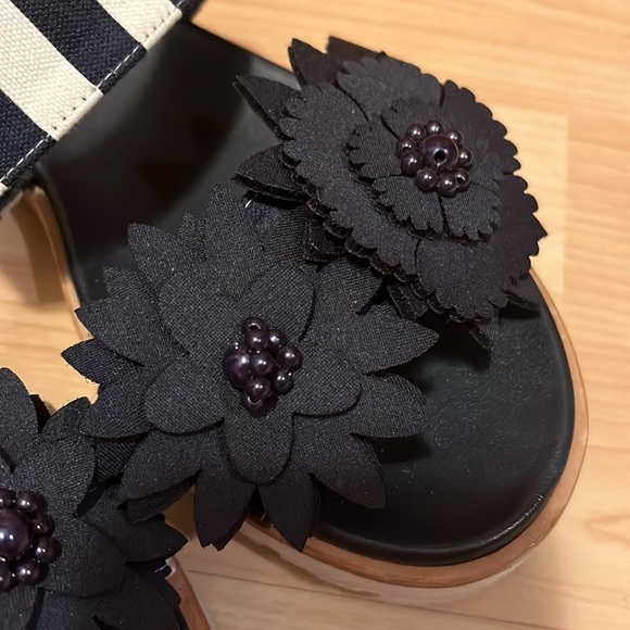 Kate spade women’s navy sandals 9.5 - Picture 3 of 12